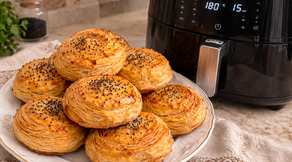 Airfryerde 15 Deqiqeye Qoqal