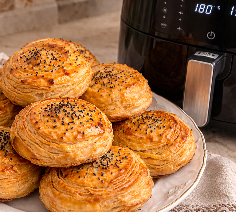 Airfryerde 15 Deqiqeye Qoqal