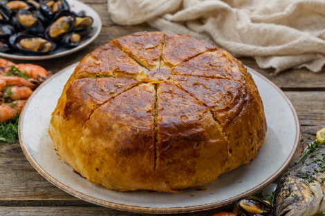 Deniz mehsullu shah plov