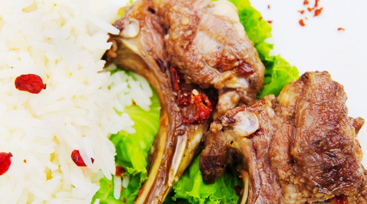 bayram Sufresine quzu qabırgalı doseme plov