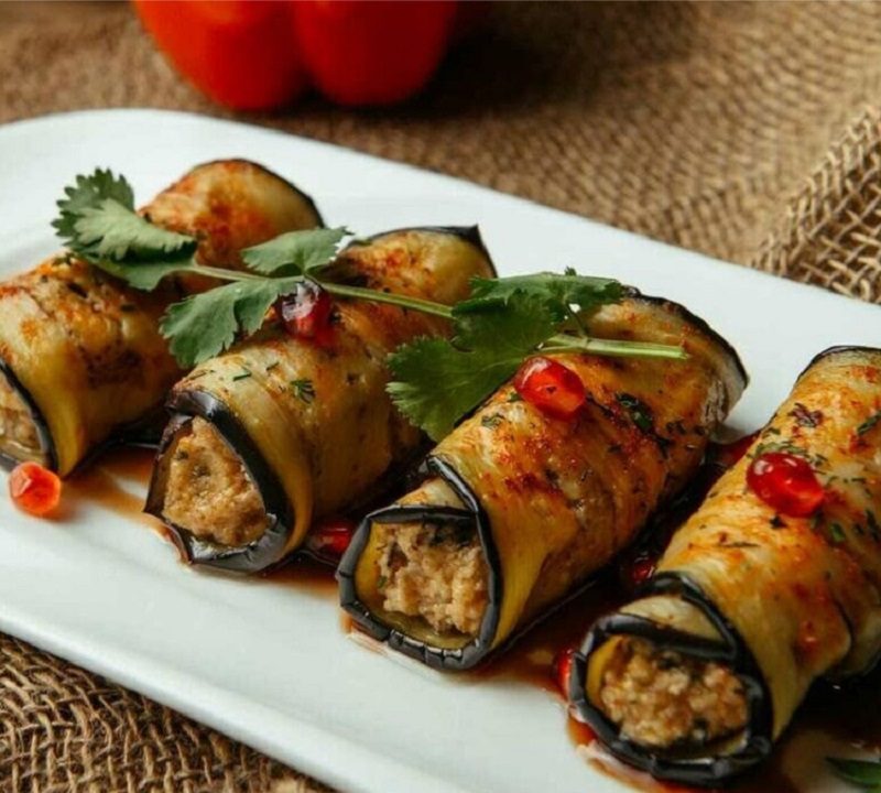 bayram sufresine cop sisde badimcan ruleti