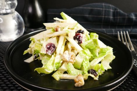 elit restoranların sevimli waldorf salatı