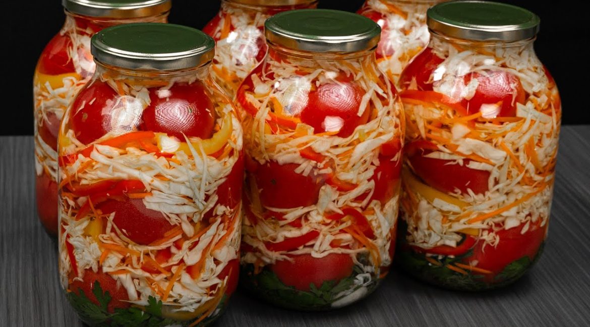 qışın sevilen ikilisi bir balonda kelemli pomidor turusu