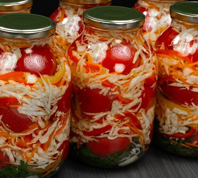 qışın sevilen ikilisi bir balonda kelemli pomidor turusu